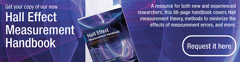 Get a copy of our Hall Measurement Handbook
