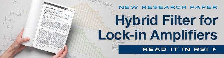 Hybrid Filter for Lock-in Amplifiers