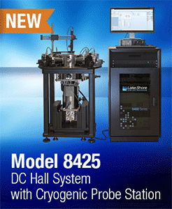 Lake Shore's new Model 8425 DC Hall measurement system